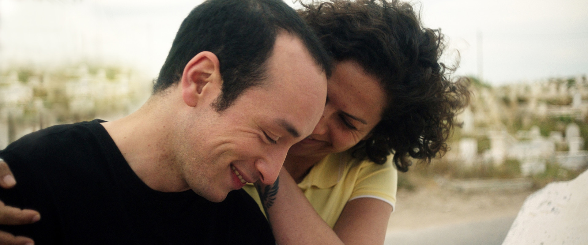 Hedi (Majd Mastoury) falls in love with Rim (Rym Ben Messaoud) in "Hedi"