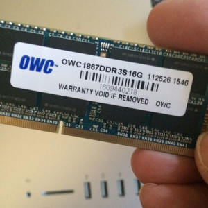 16GB memory chip from OWC (MacSales.com)