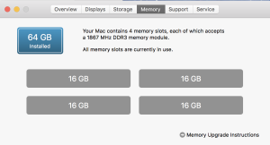 Gloat about how much memory you now have!