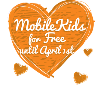 MobileKids App free until April 1st