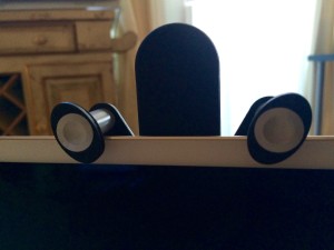 Rubber wrapped grips on the iShot